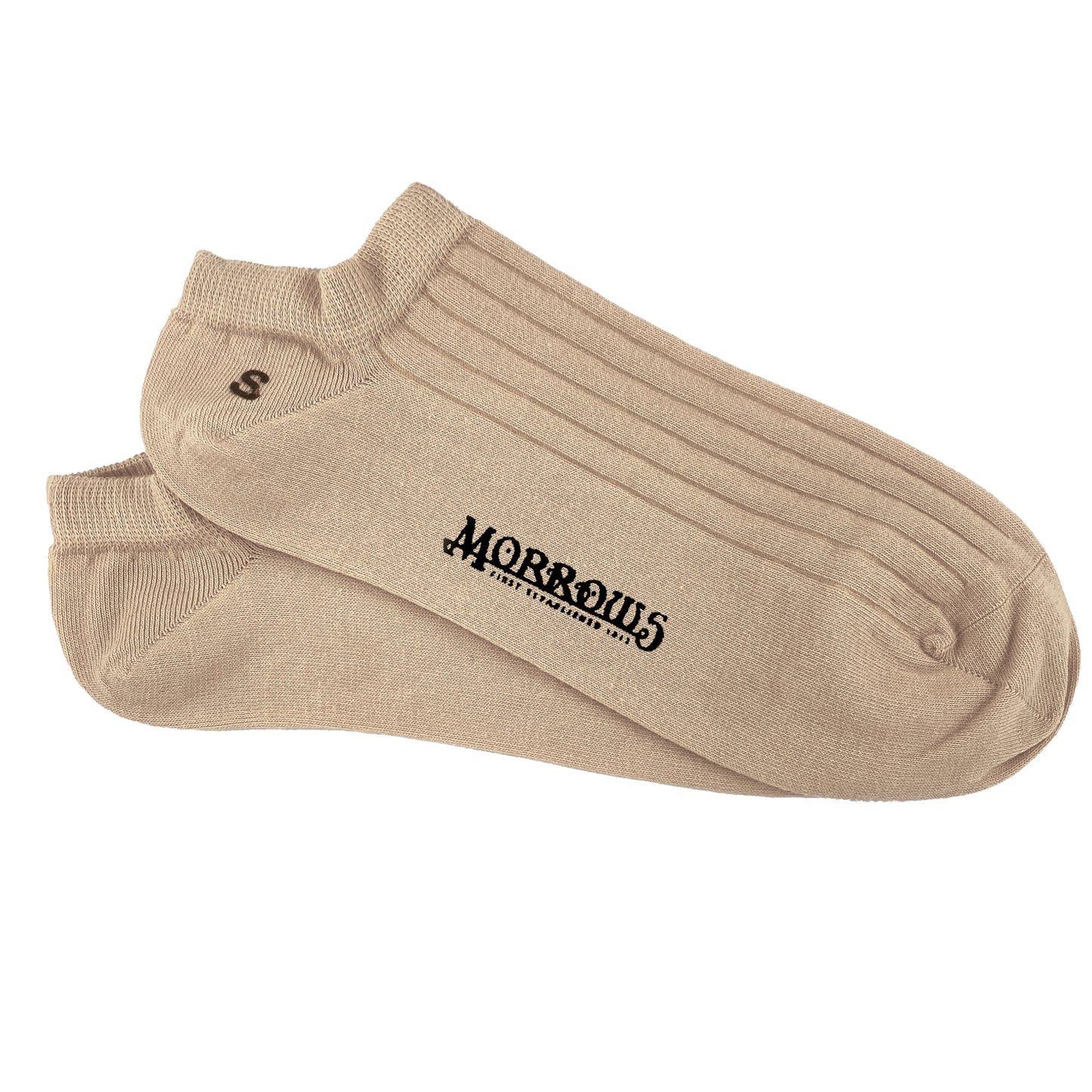 Beige Cotton Ankle