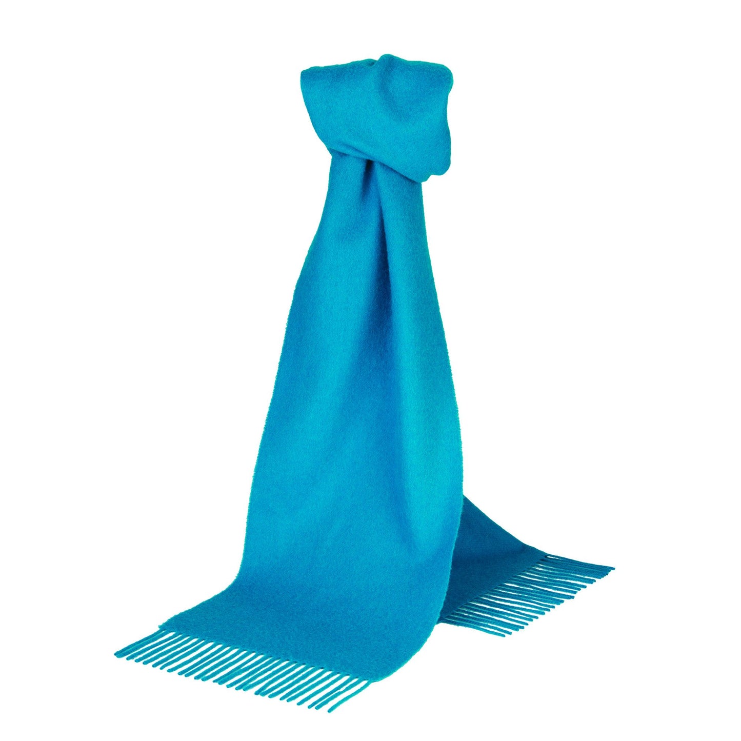 Turquoise Merino Scarf