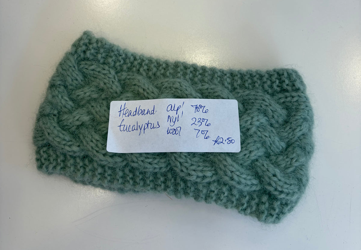 Karen Garter Headband - Eucalyptus