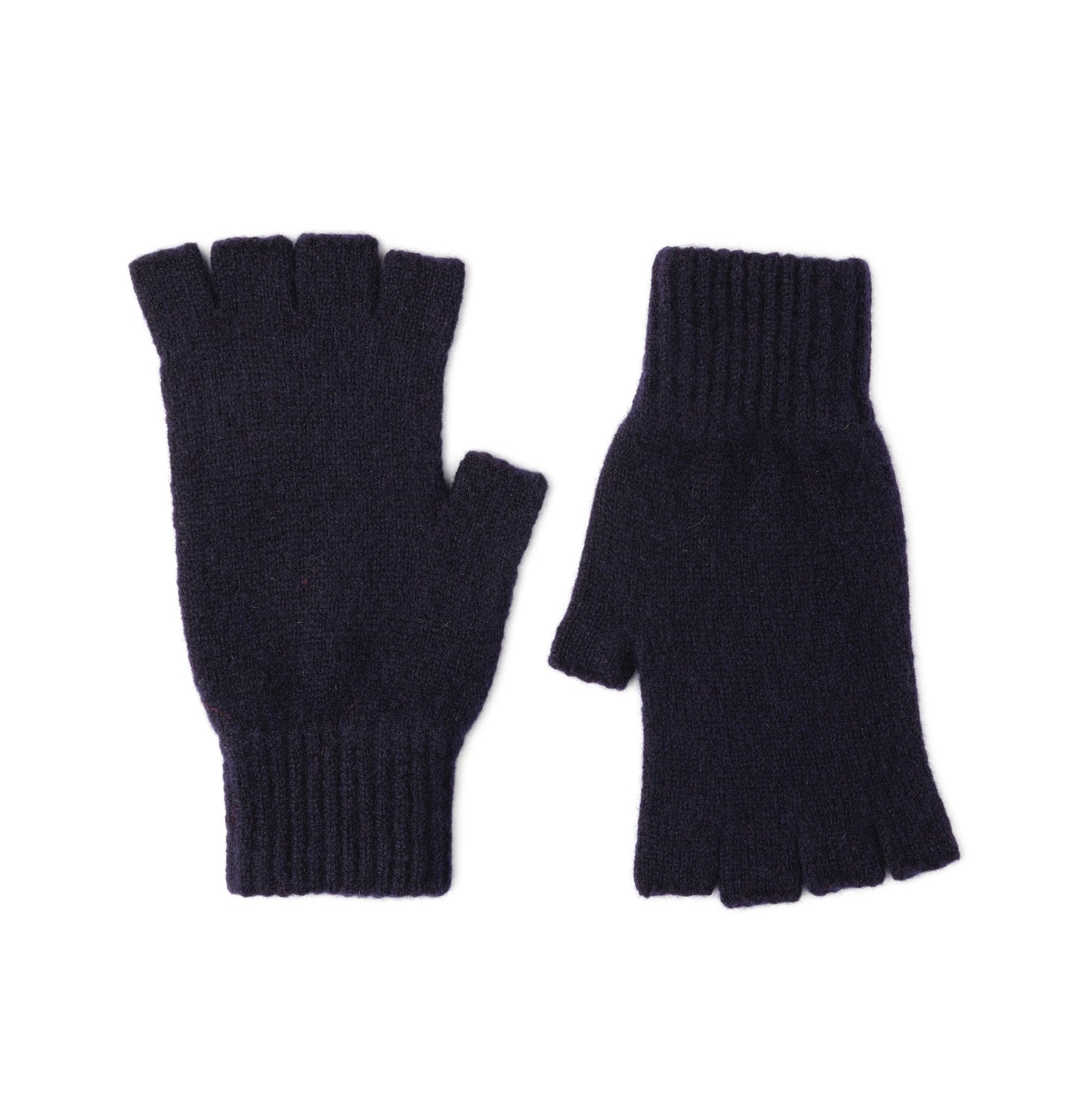 Ladies' Iona Fingerless Gloves - Navy