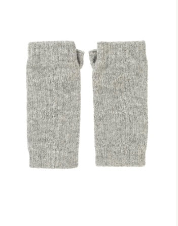 Light Grey Cashmere Wrist Warmers