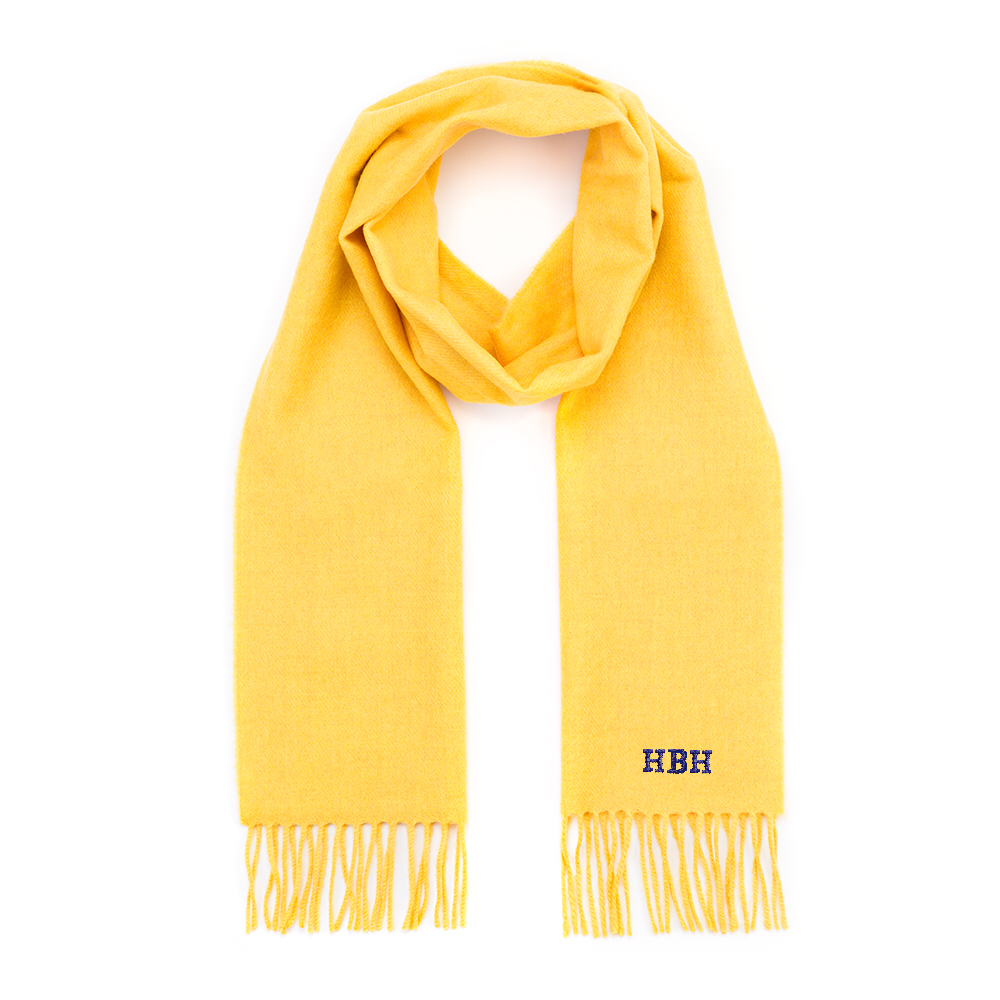 Sunshine Yellow Merino Scarf