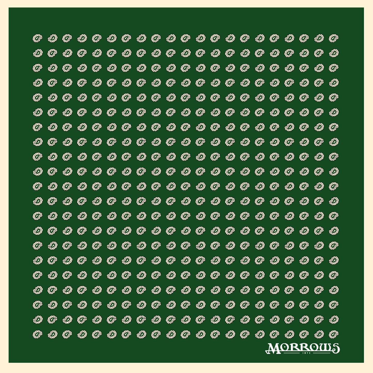 Ingram's Paisley Pocket Square Pre-Order