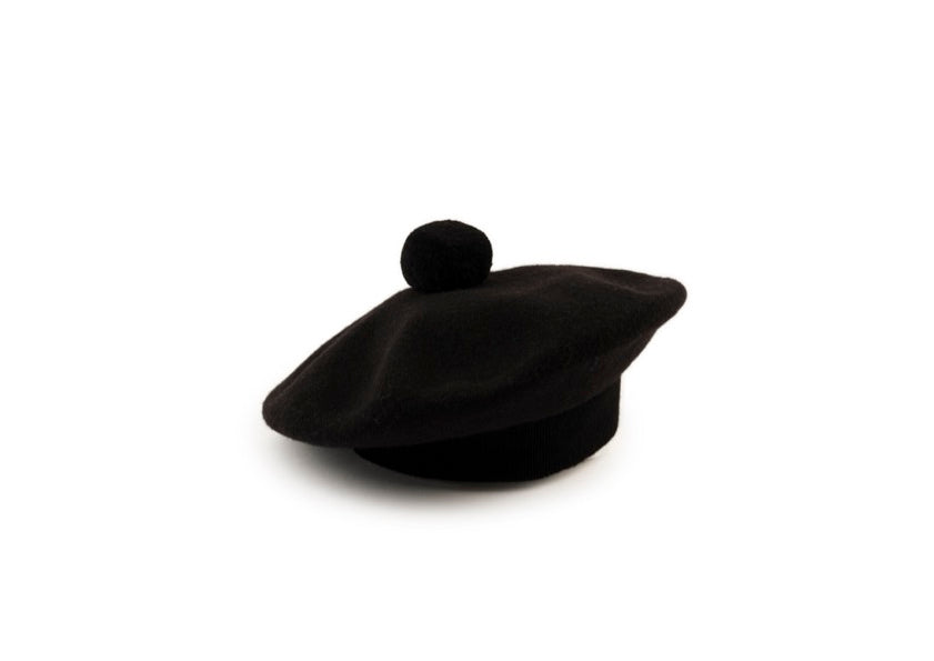 Ladies' Tam Beret - Black