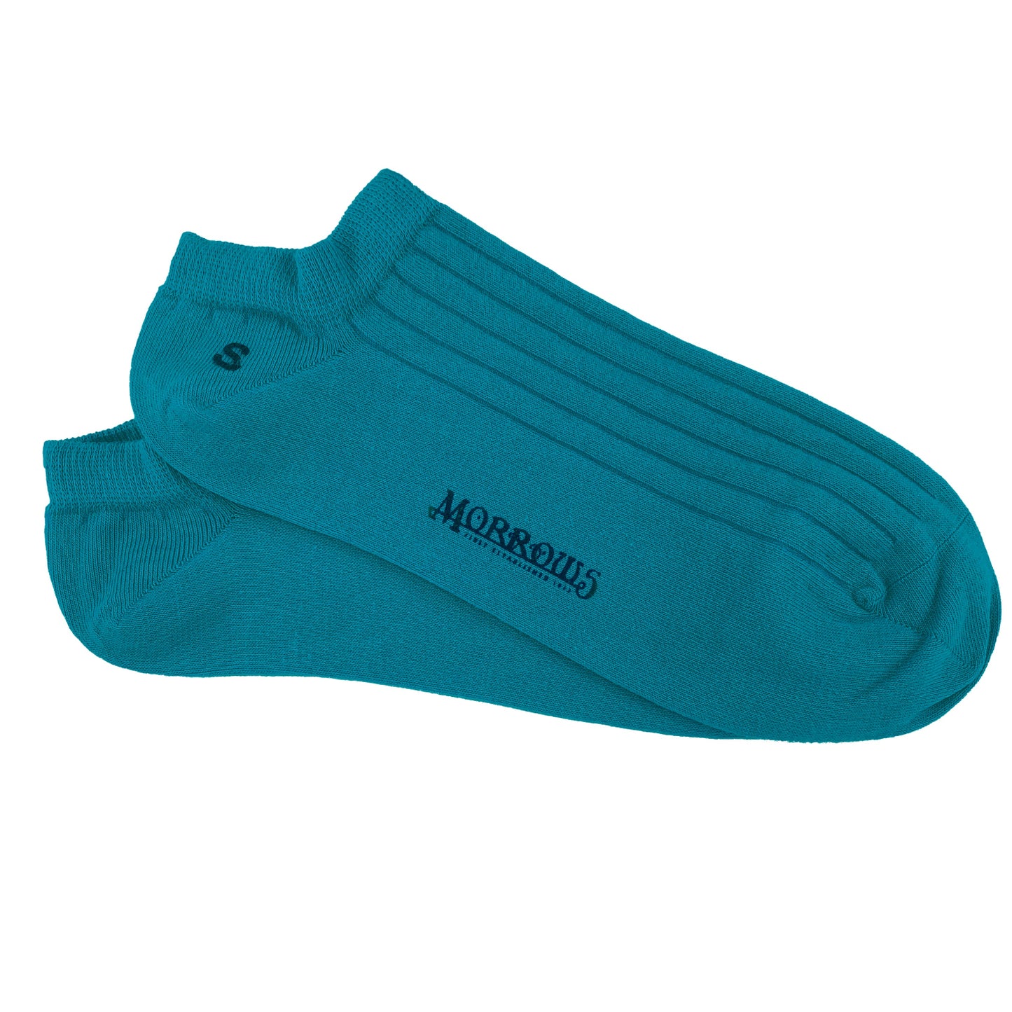 Turquoise Cotton Ankle