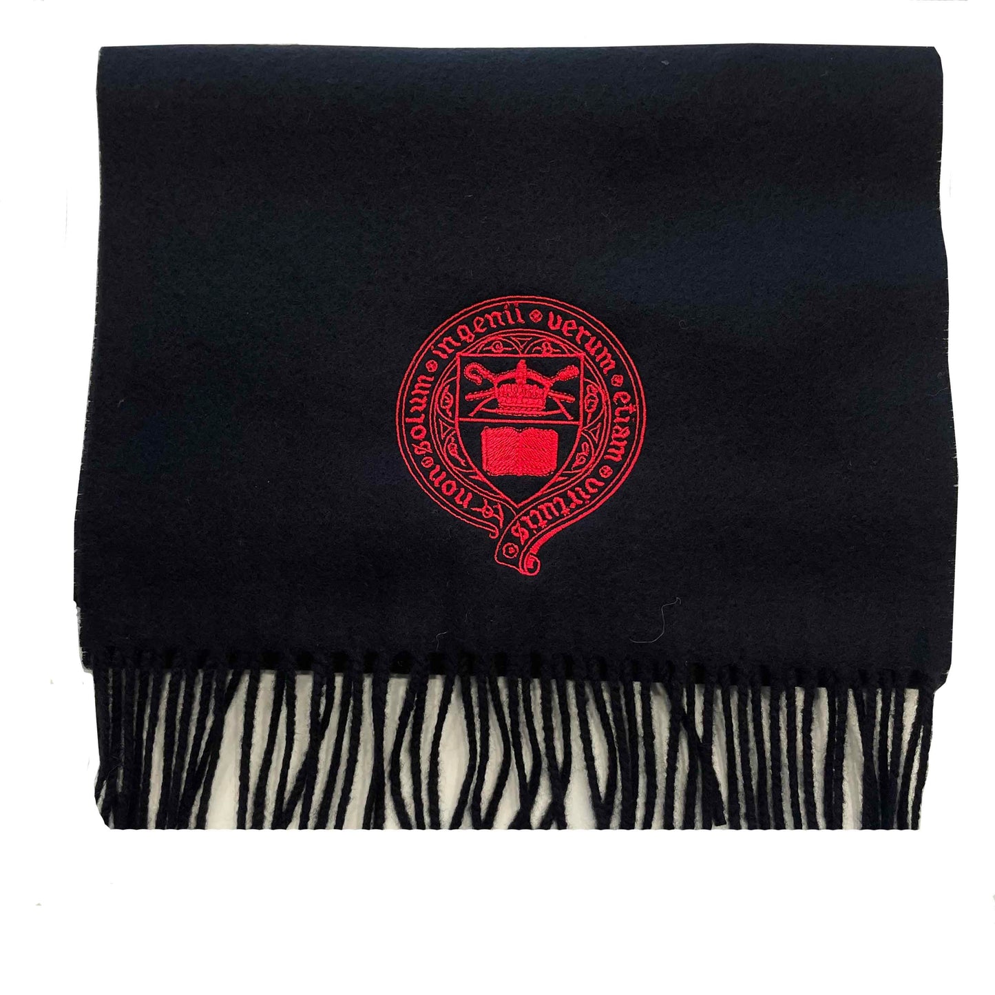 Liverpool College Embroidered Merino Scarf