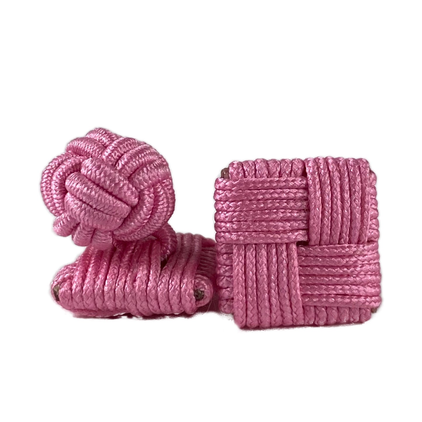 Pink Knot Cufflinks