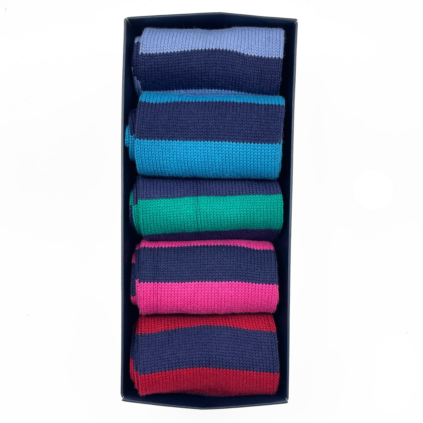 XL Navy Chunky Box of 5