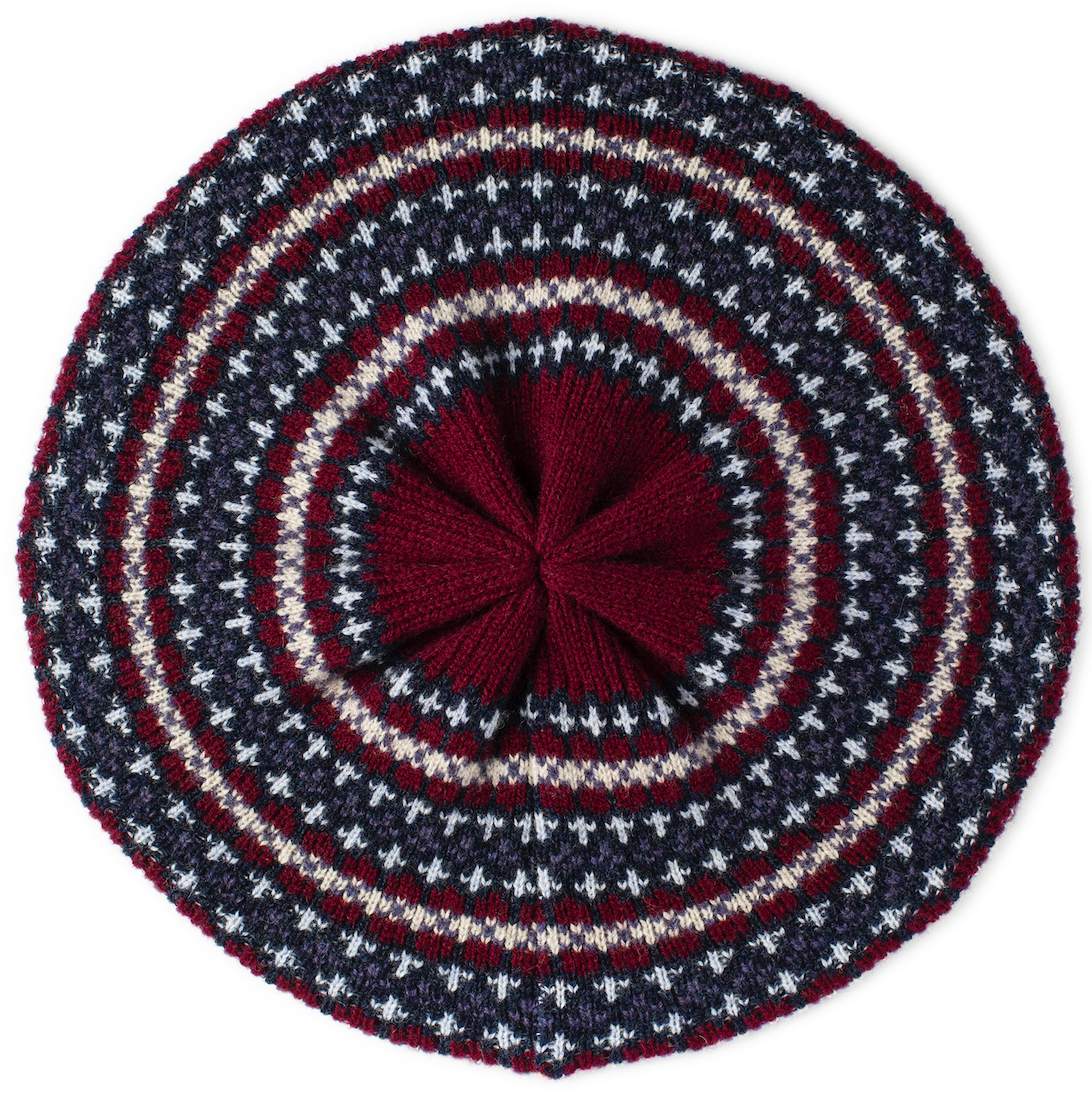 Morar Beret - Burgundy