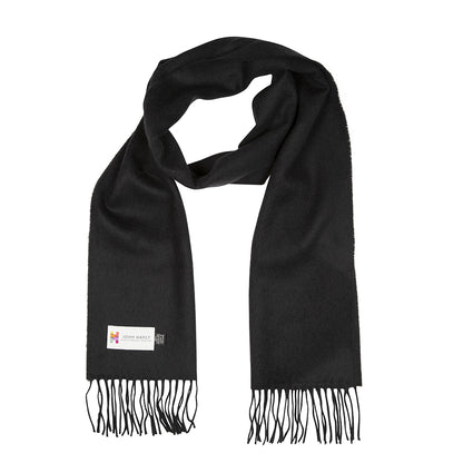 Black Merino Scarf