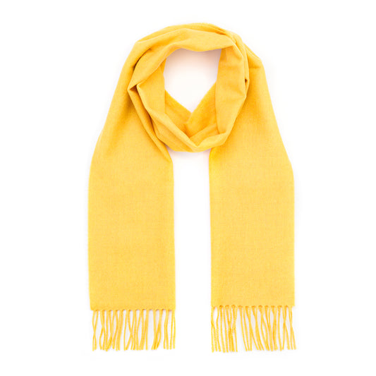 Sunshine Yellow Merino Scarf