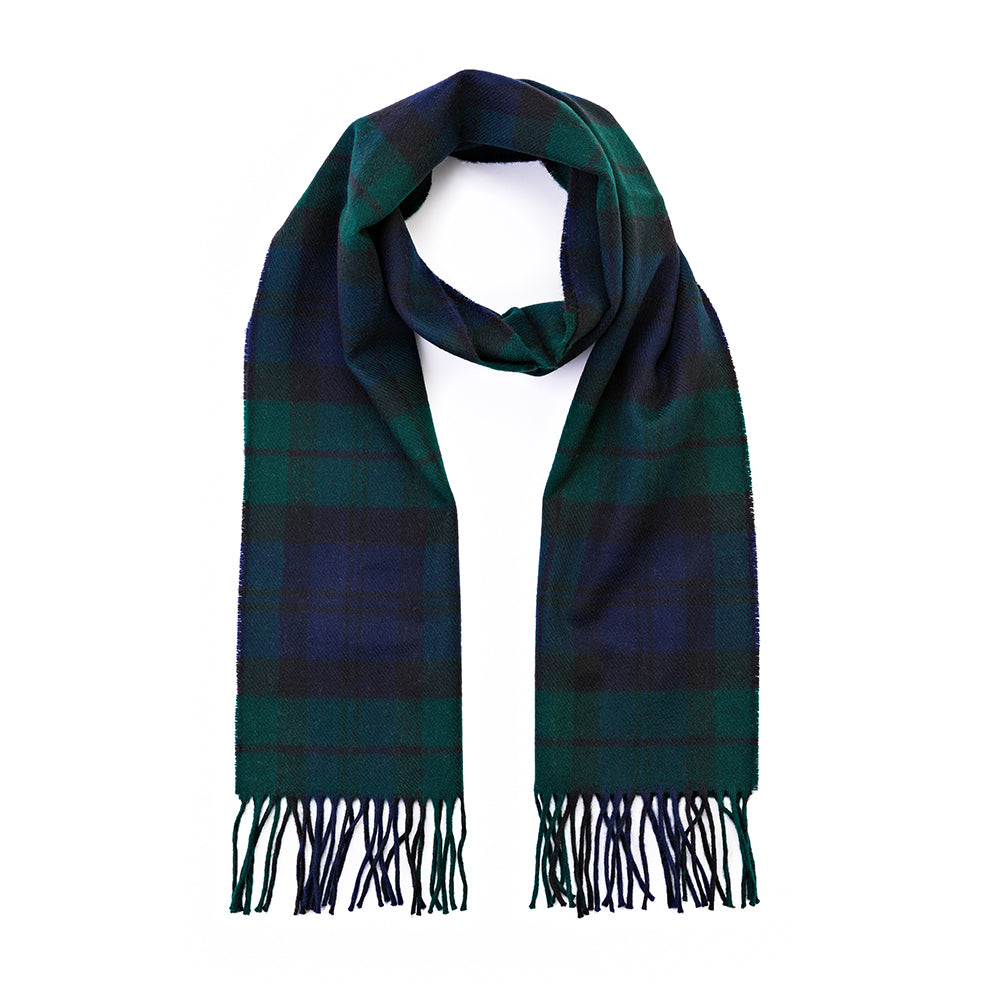 Black Watch Tartan Merino Scarf