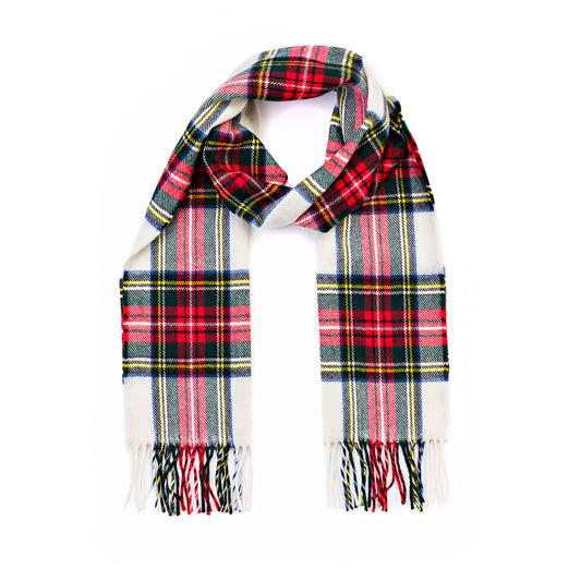 Dress Stewart Tartan Merino Scarf