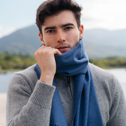 Denim Merino Scarf