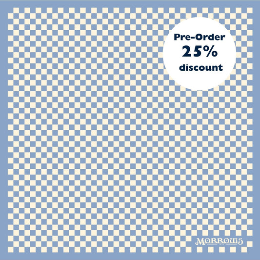 The Grove Blue Chequered Ladies' Neck Scarf Pre-Order