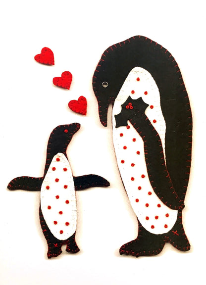 Penguins Christmas Card