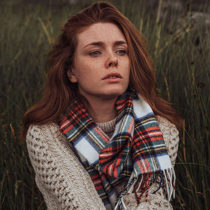 Dress Stewart Tartan Lambswool Scarf