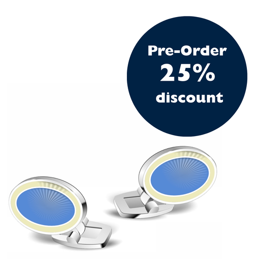 The Grove Oval Cufflinks