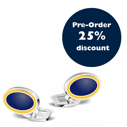 Ridgemount Oval Cufflinks