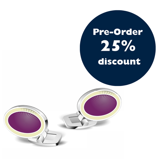Radbrook Oval Cufflinks
