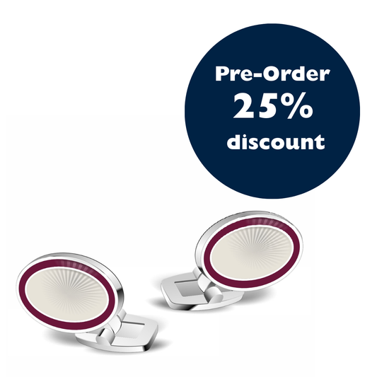 Severn Hill Oval Cufflinks