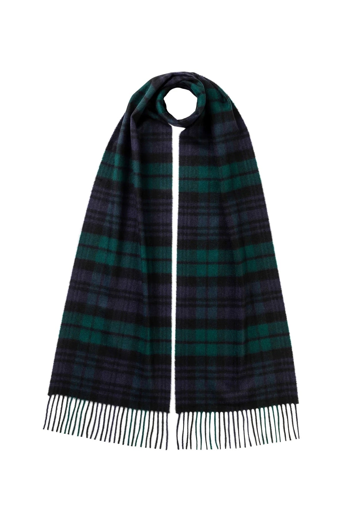 Black Watch Cashmere Scarf