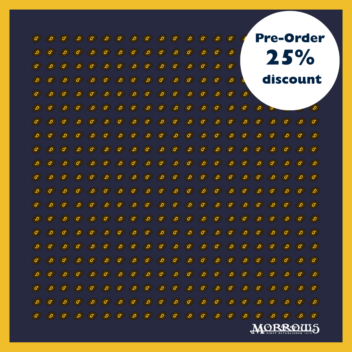 Old Salopian Paisley Pocket Square