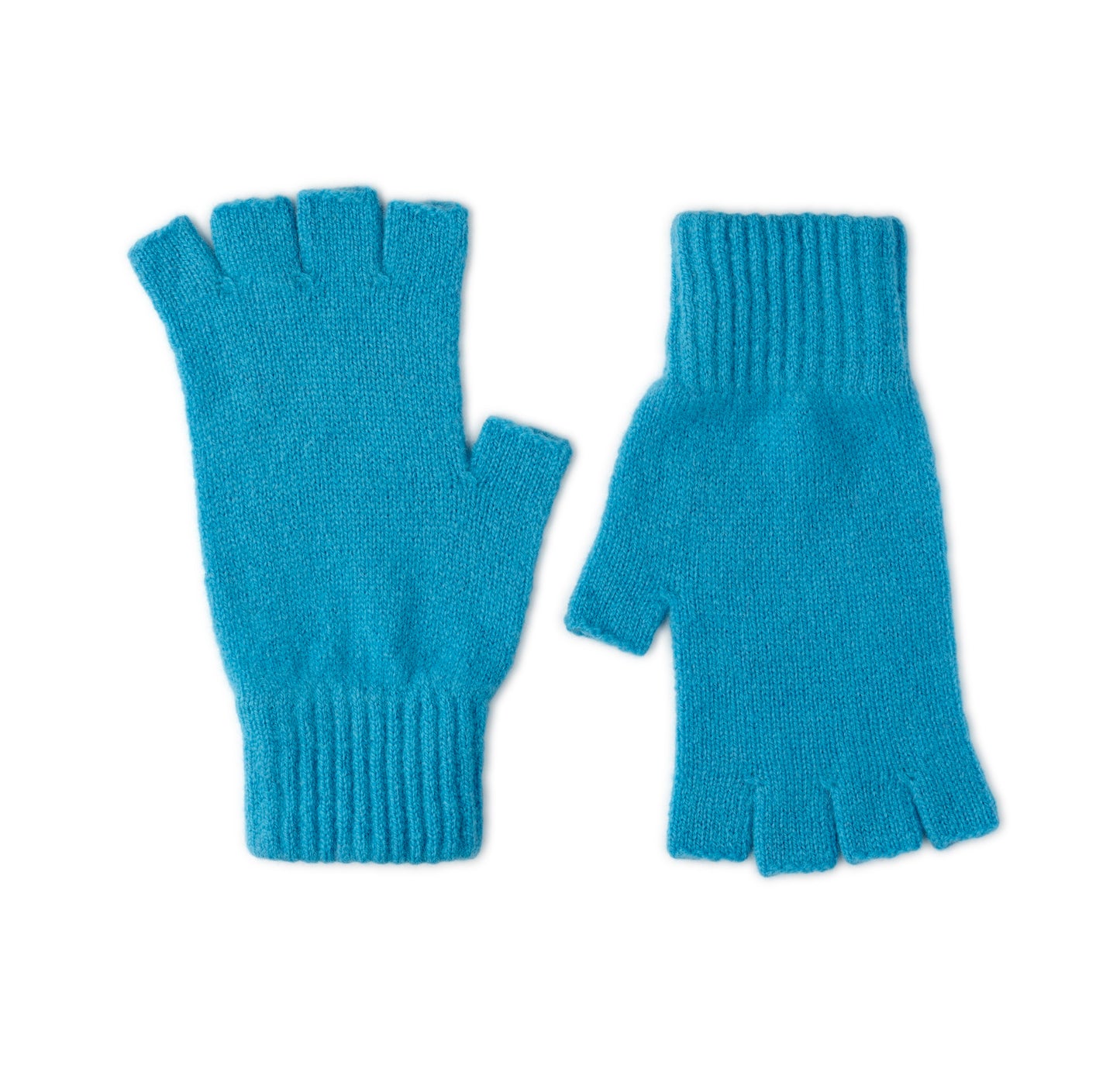 Iona Ladies' Fingerless Gloves - Turquoise