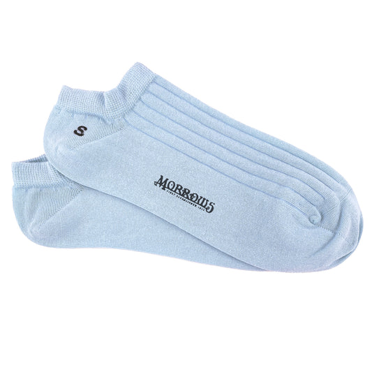 Blue Cotton Ankle