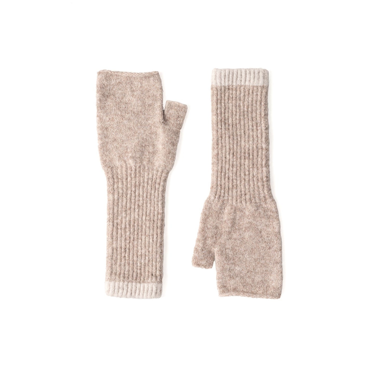 Ladies' Maidens Wrist-Warmers - Oatmeal
