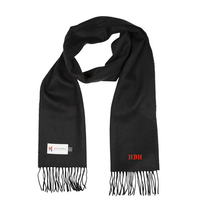 Black Merino Scarf