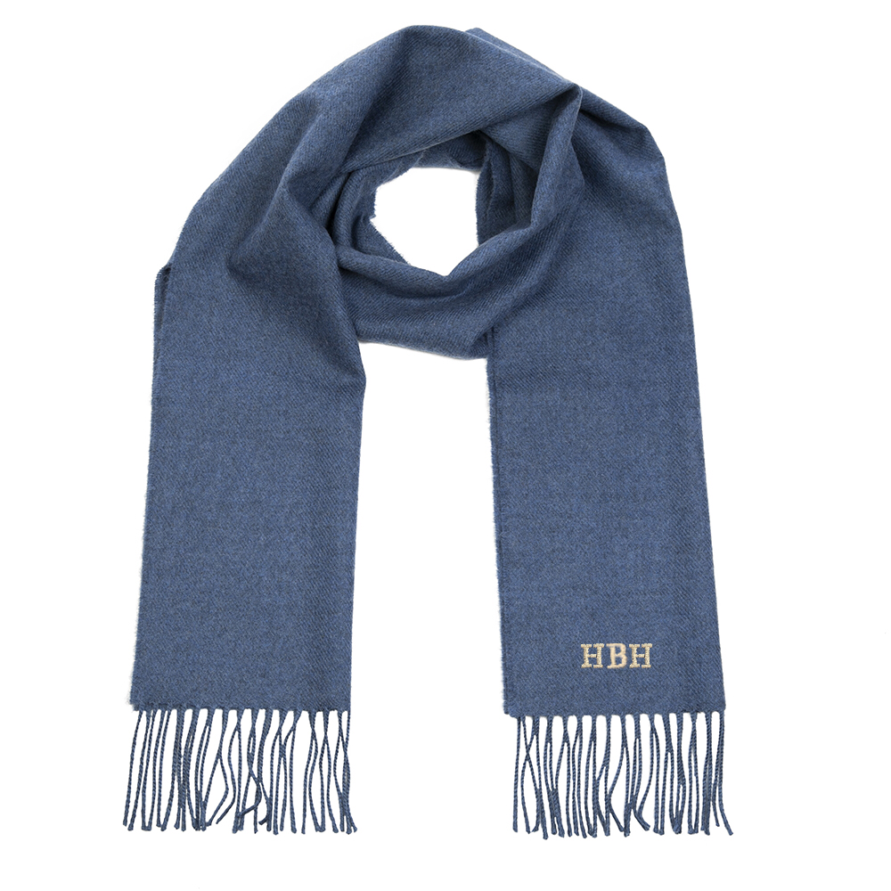 Denim Merino Scarf