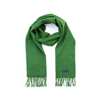 Forest Green Merino Scarf