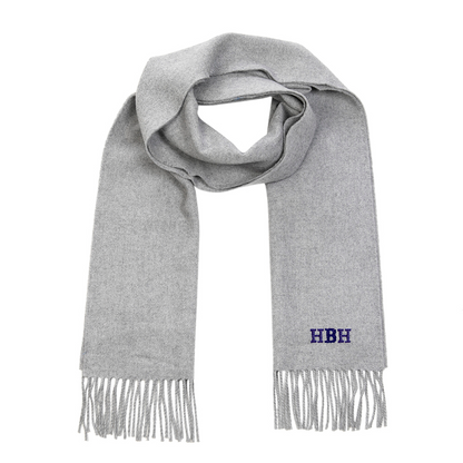 Silver Grey Merino Scarf
