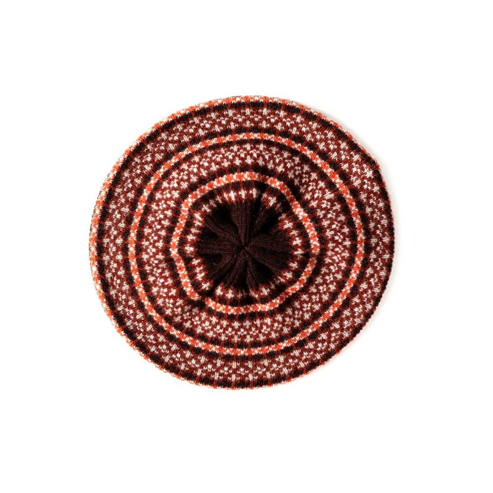 Ladies' Morar Beret - Brown