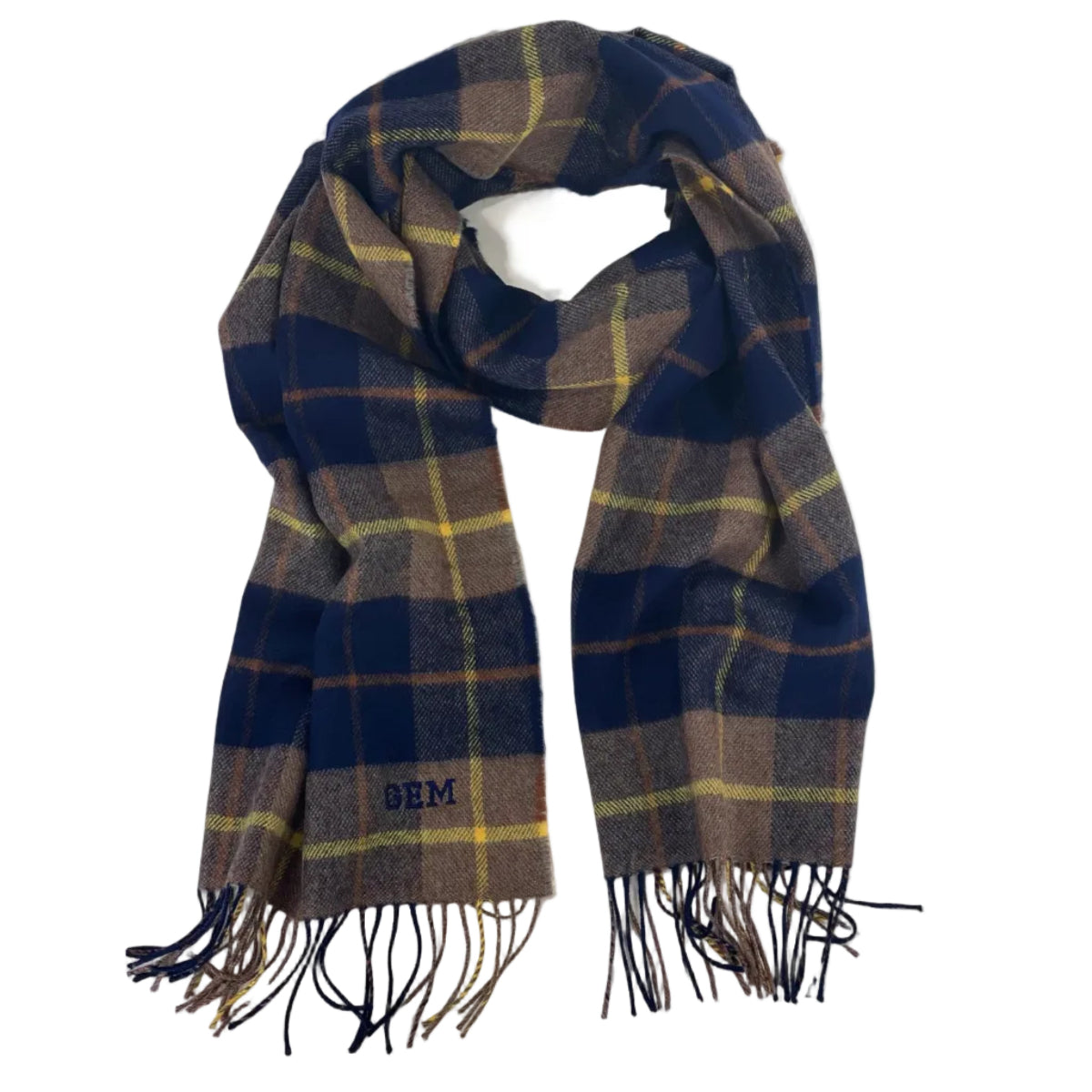 Old Salopian Tartan Extra Wide Merino Scarf