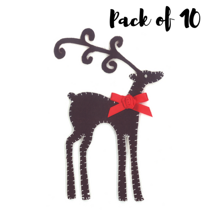 10 Pack of Reindeer Cards