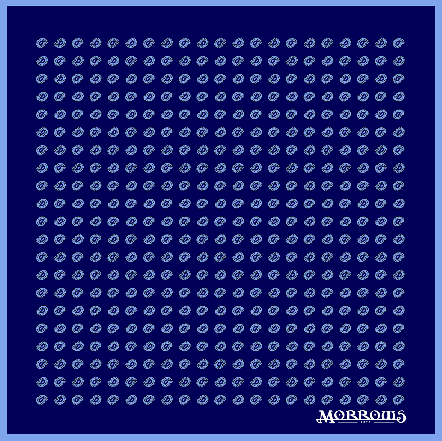 Churchill's Paisley Pocket Square Pre-Order