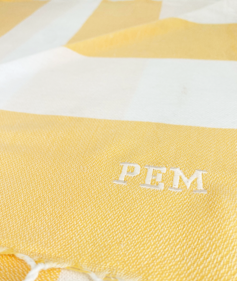 Lemon Quick Dry Towel