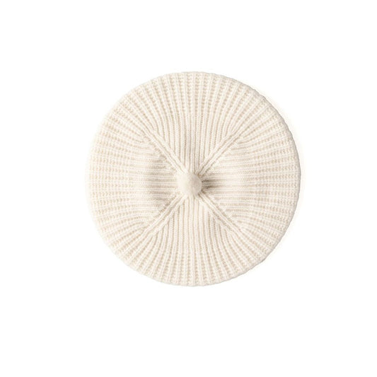 Ladies' Elie Beret - Ecru