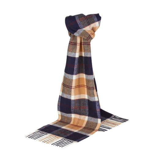 Navy Bannockbane Cashmere City Scarf