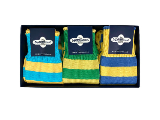 Yellow Stripes Box of 3
