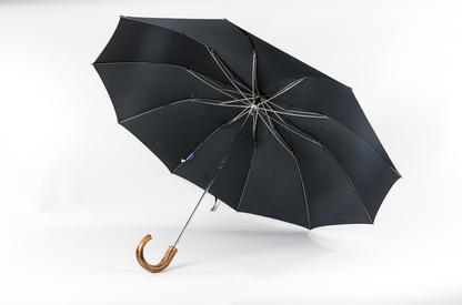 Black Telescopic Umbrella