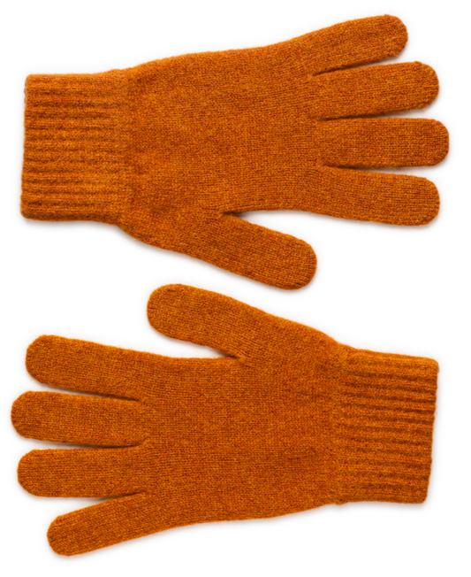 Mens Clyde Gloves - Burnt Orange