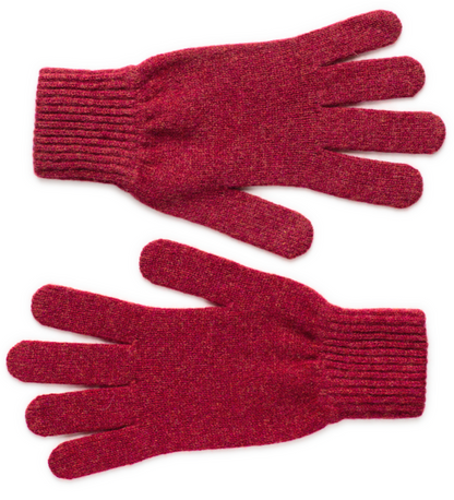 Ladies Clyde Gloves - Rhubarb Red