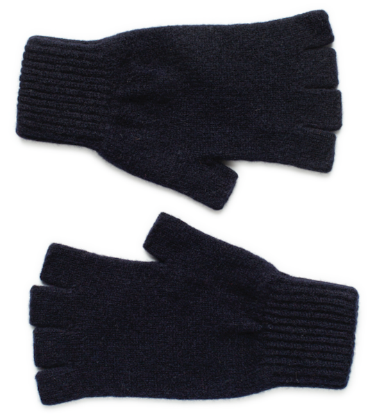 Ladies Clyde Fingerless Gloves - Navy