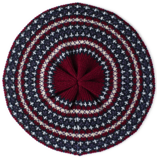 Morar Beret - Burgundy