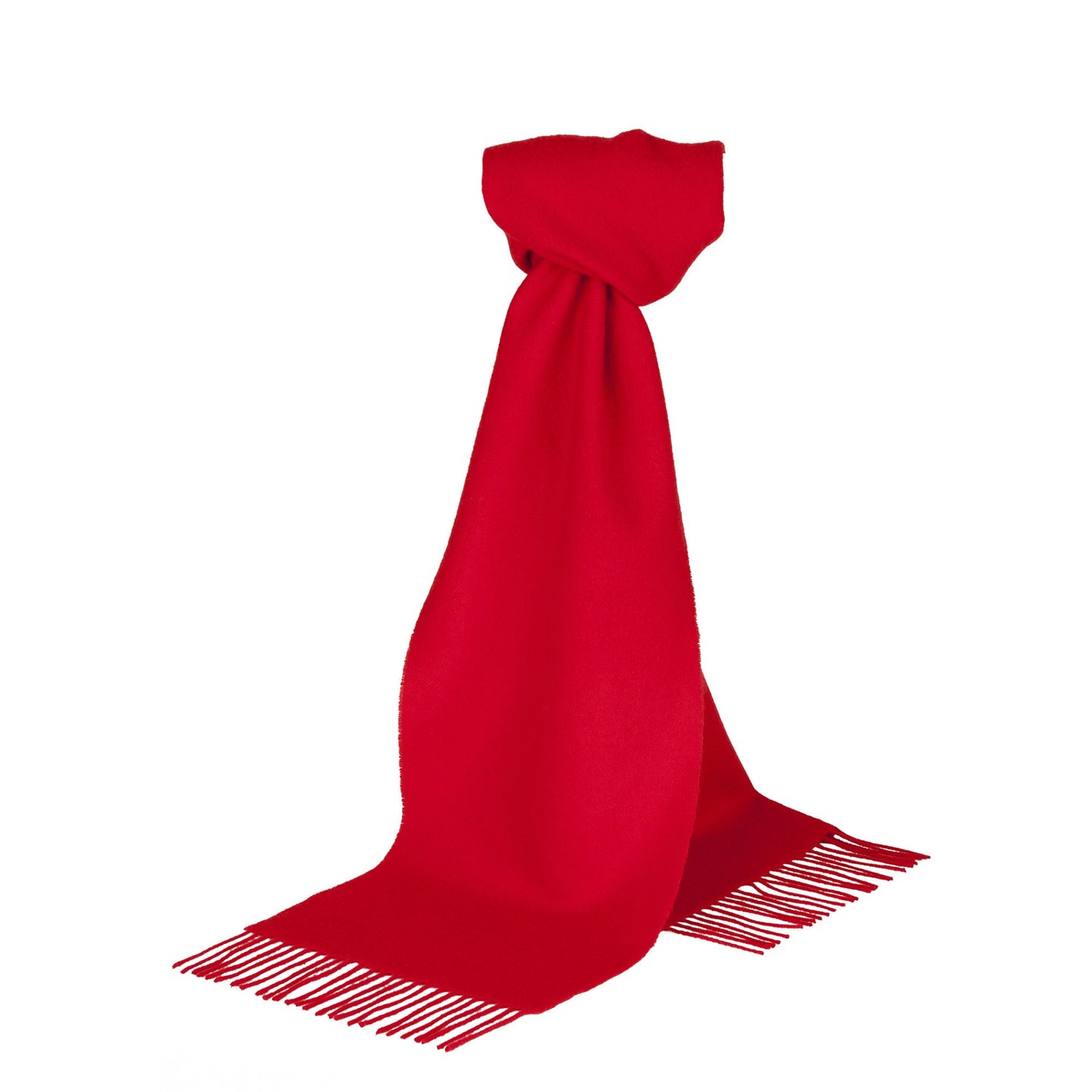 Brigade Red Cashmere Scarf