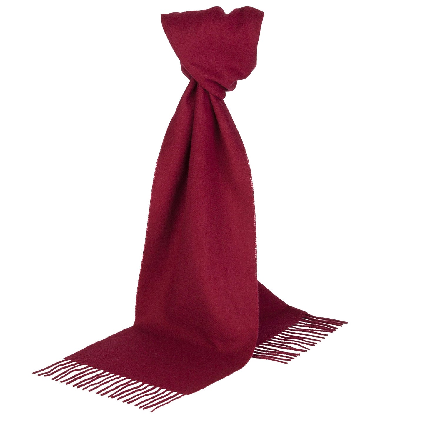 Burgundy Cashmere Scarf