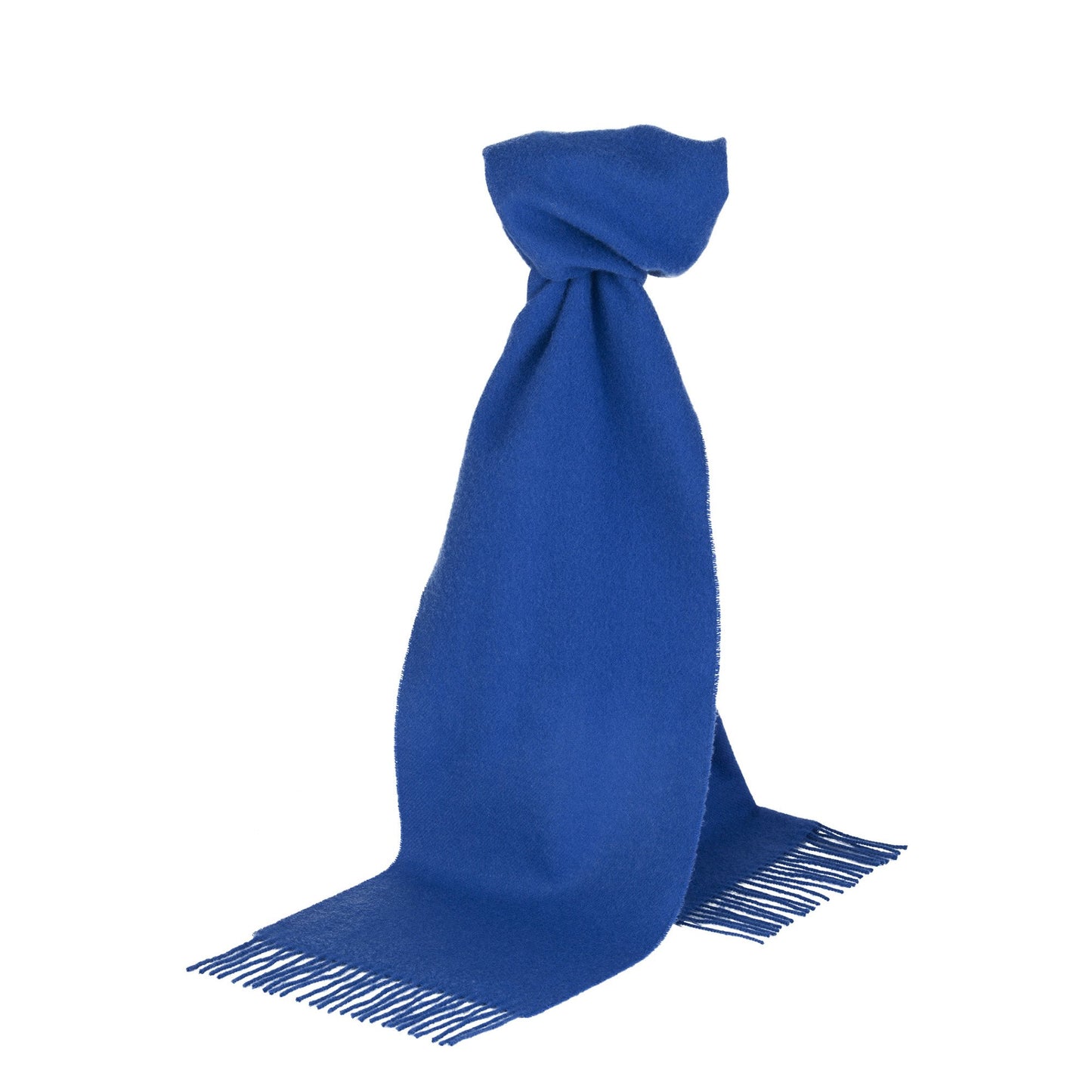 Royal Blue Merino Scarf